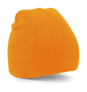 Bonnet publicitaire | Povy Orange Fluo