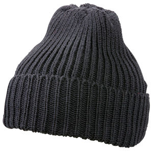 Bonnet tricot chaud Marine