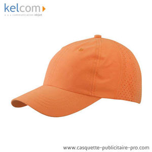 Casquette logo personnalisable Orange