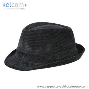 Chapeau logo personnalisable Noir