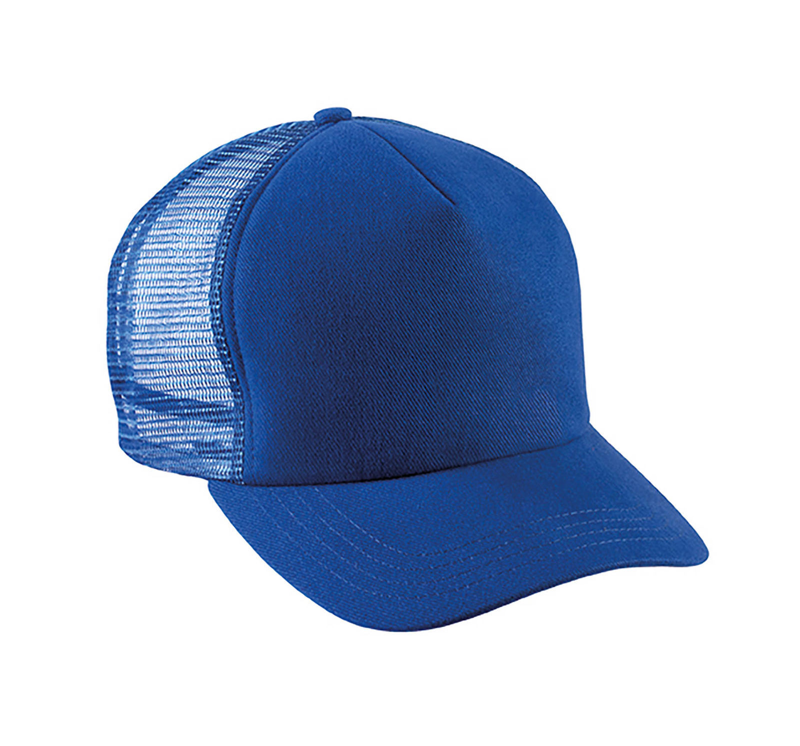 CASQUETTE FILET 5 PANNEAUX BUBBLE - Royal imprimé et personnalisé