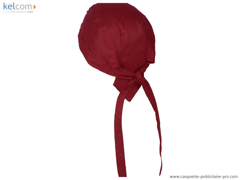 Bandana Corsair personnalisable Bordeaux