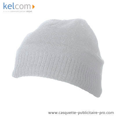 Bonnet communication Blanc crème