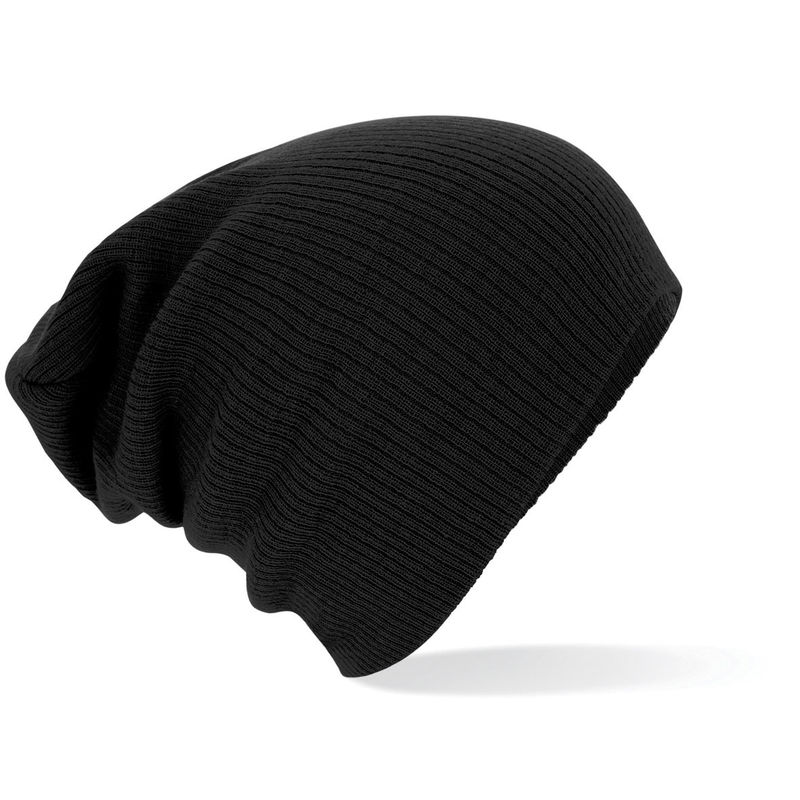 Bonnet personnalisé | Slouch Noir 1