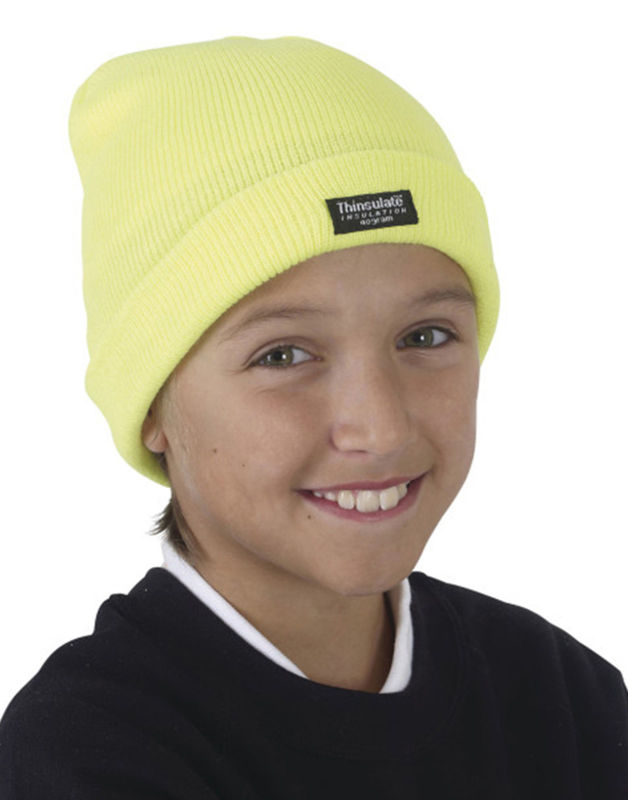 Bonnet publicitaire | Culuffi Jaune Fluo