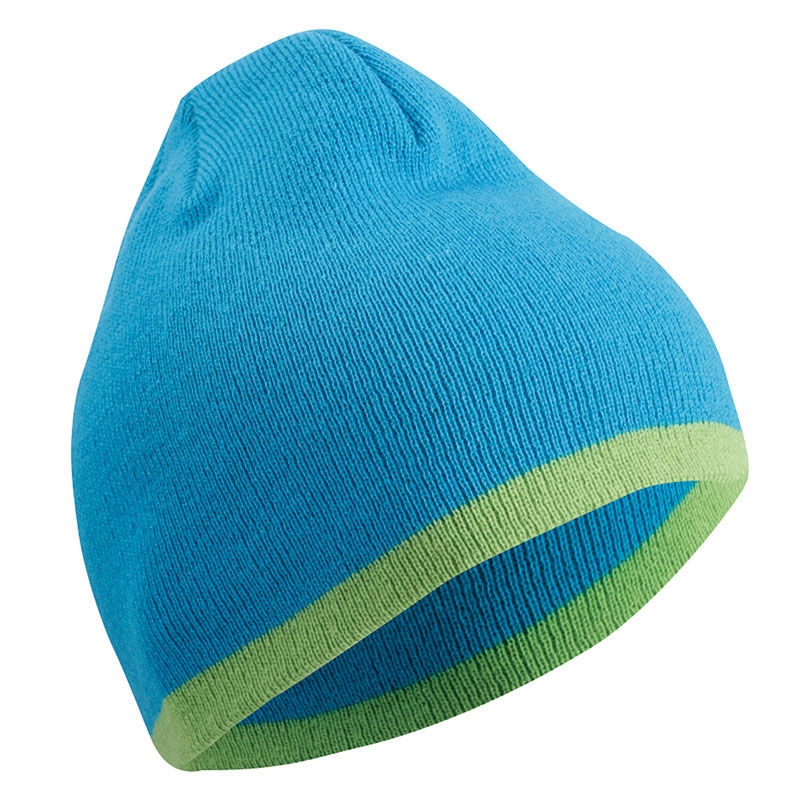 Bonnet publicitaire | Sixy Turquoise Vert citron