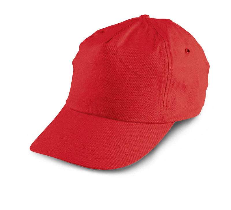 CASQUETTE 5 PANS PUBLICITAIRE PST99547 Rouge