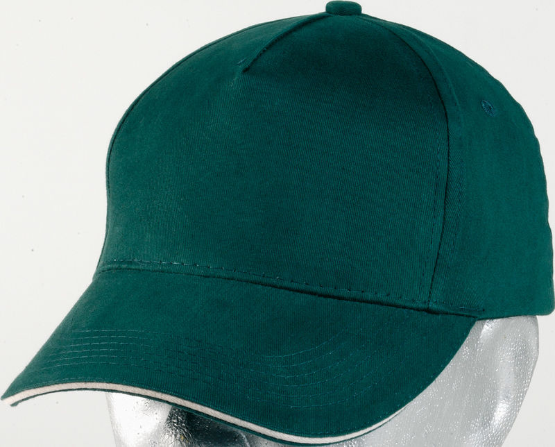 casquette broderie Vert Forêt