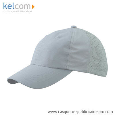 Casquette logo personnalisable Argent