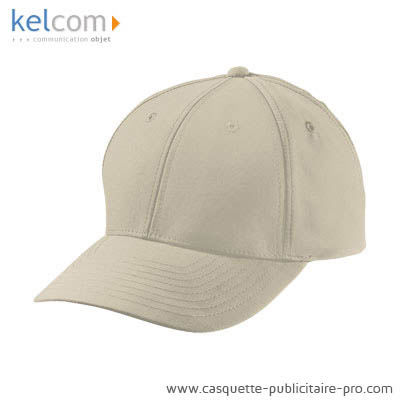 Casquette microfibre personnalisable Beige