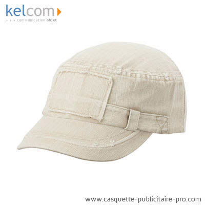 Casquette militaire personnalisable Kaki