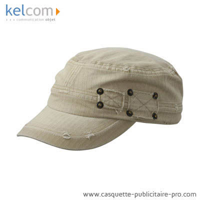 Casquette militaire pub Kaki