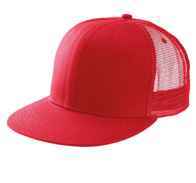 Casquette personnalisée 6 panneaux avec filet | Fuse Rouge