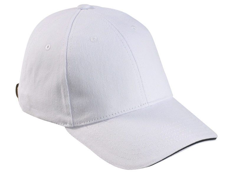 casquette personnalisée brodée Blanc