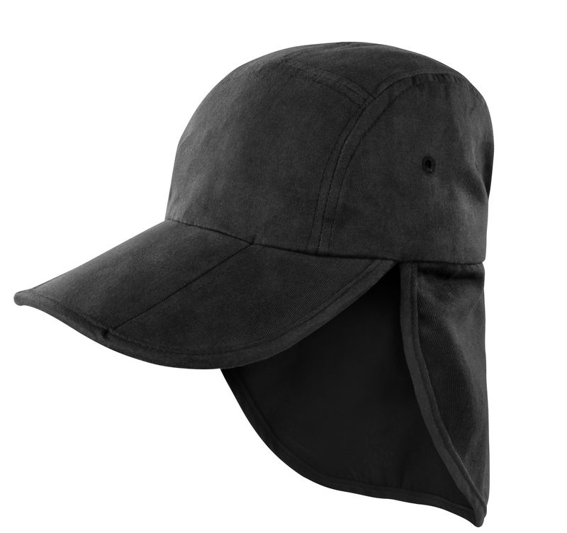 Casquette personnalisée classique 3 panneaux | Saya Noir 1