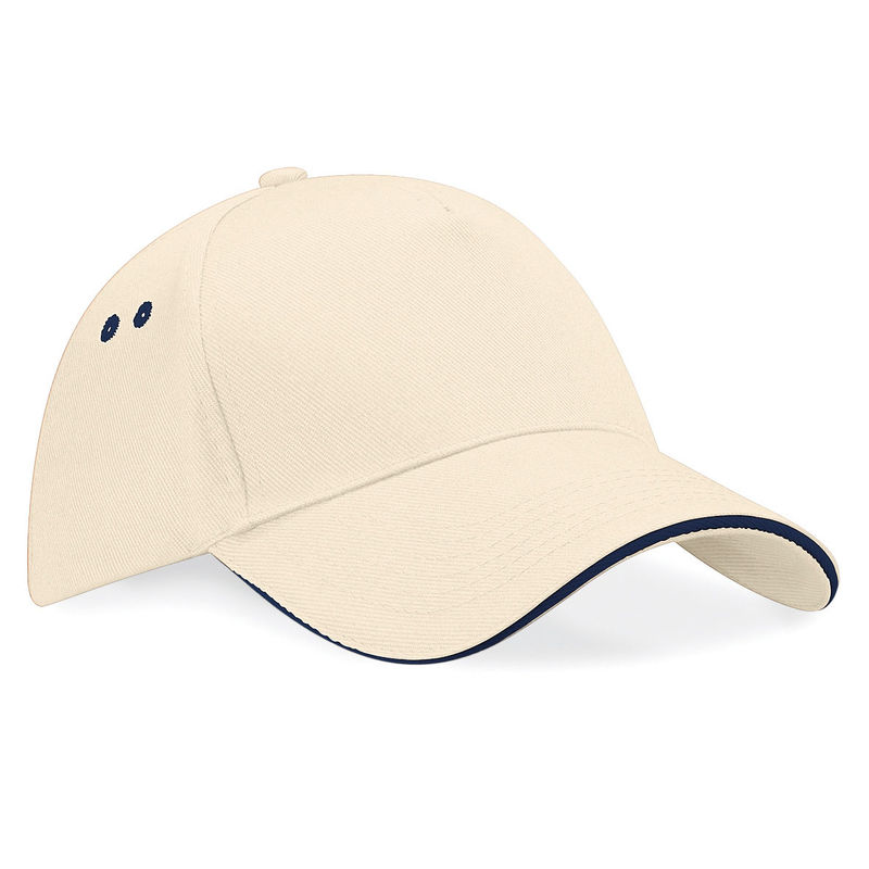 Casquette personnalisée classique 5 panneaux | Raffi Marine Blanc 1