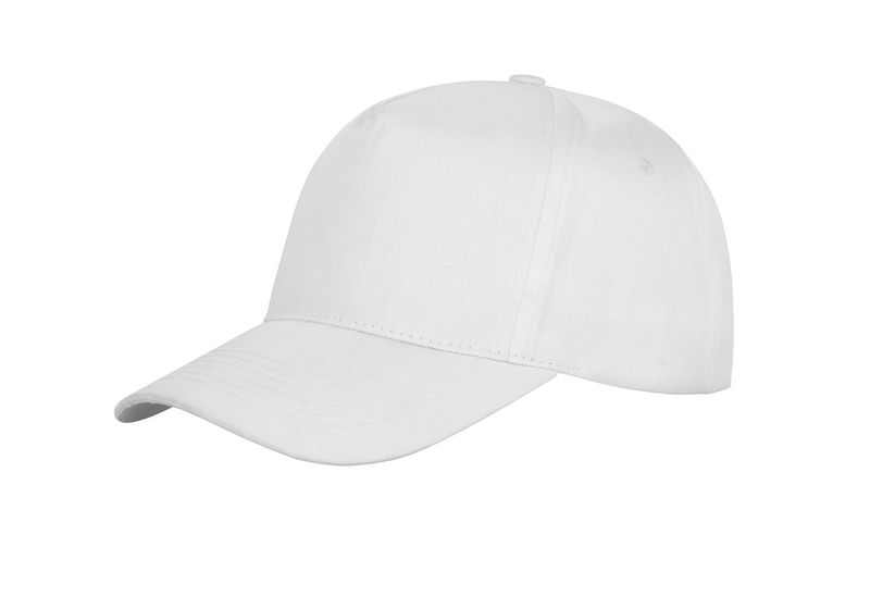 Casquette personnalisée classique 5 panneaux | Retti Blanc 1