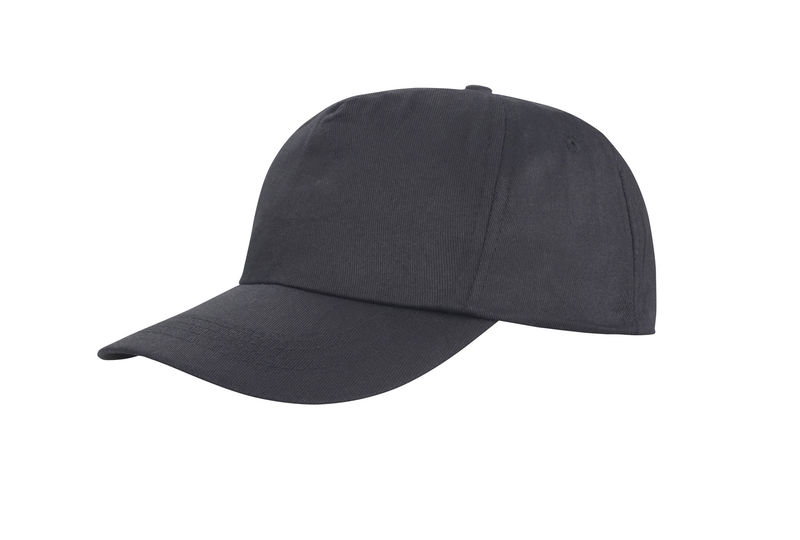 Casquette personnalisée classique 5 panneaux | Retti Noir 1