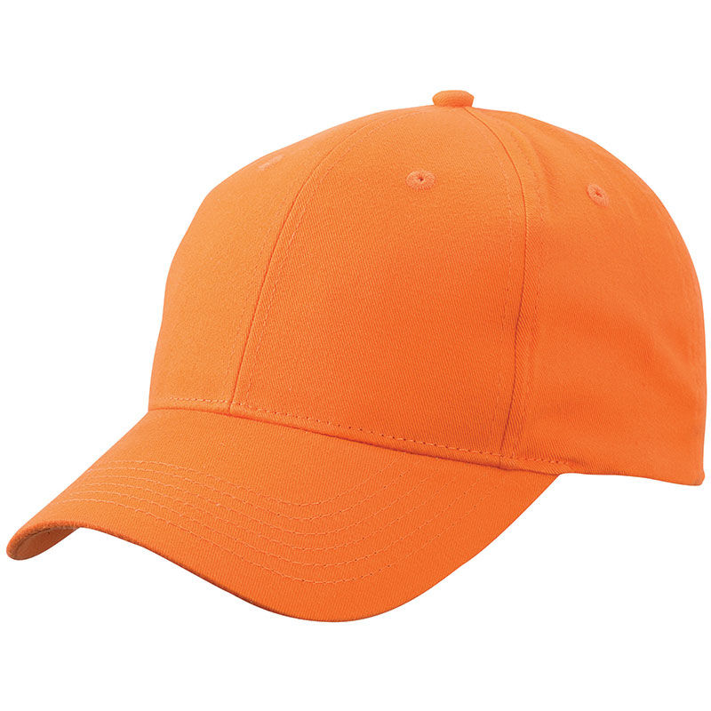 Casquette personnalisée classique 6 panneaux | Daffi Orange