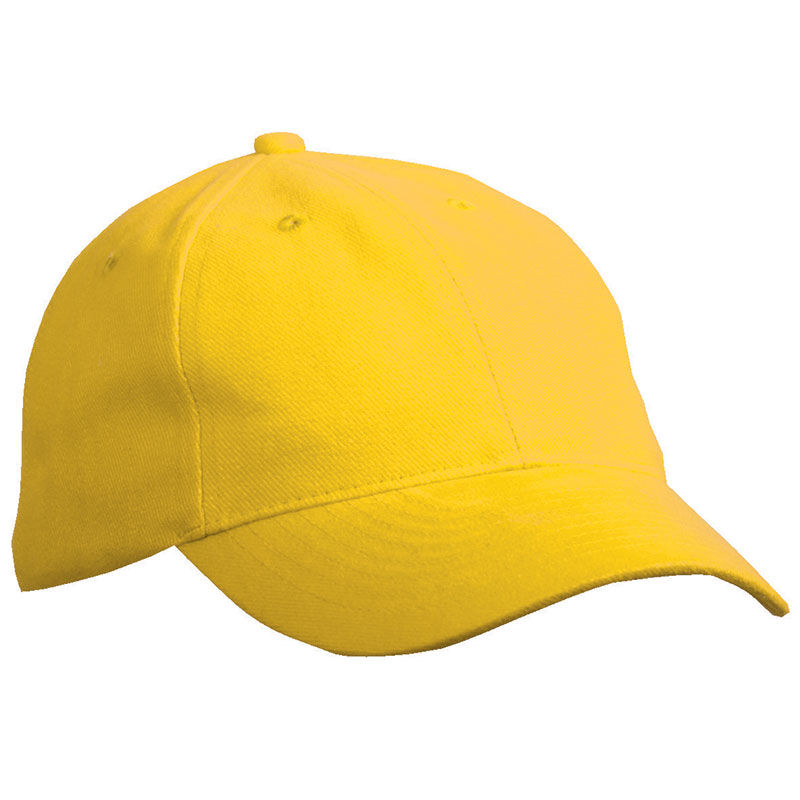 Casquette personnalisée classique 6 panneaux | Dube Jaune Doré