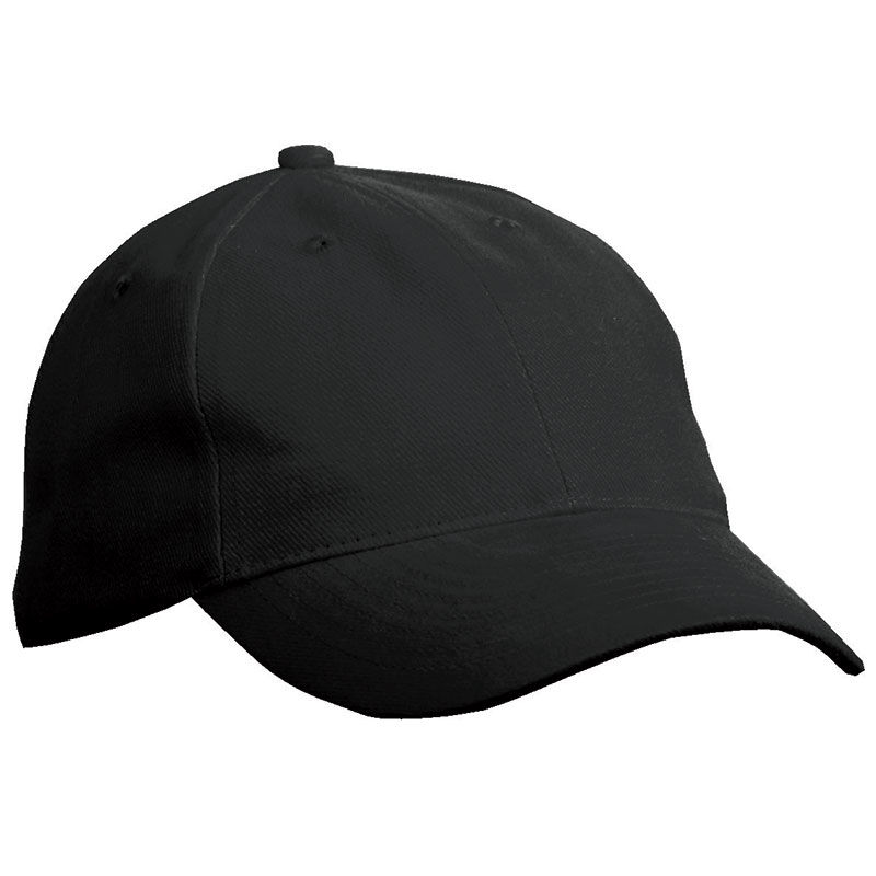 Casquette personnalisée classique 6 panneaux | Dube Noir