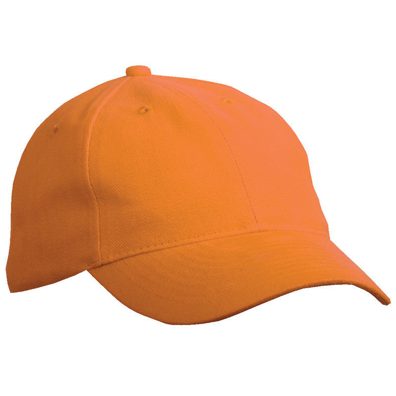 Casquette personnalisée classique 6 panneaux | Dube Orange