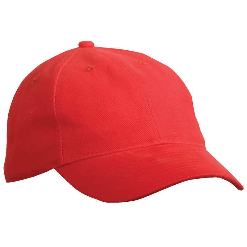 Casquette personnalisée classique 6 panneaux | Dube Rouge Vif