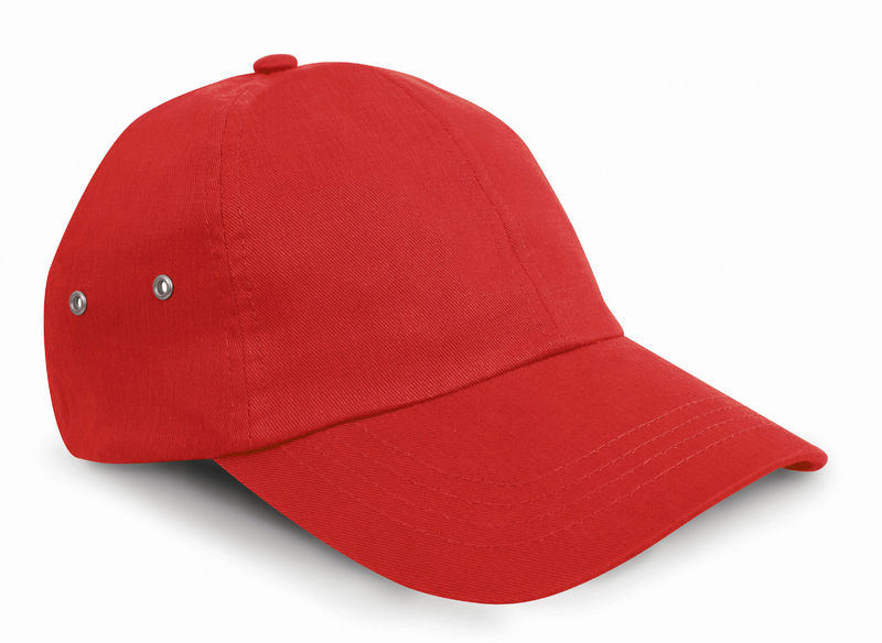 Casquette personnalisée classique 6 panneaux | Plush Rouge 1