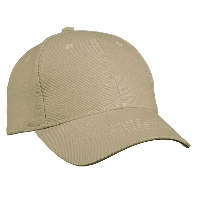 Casquette personnalisée classique 6 panneaux | Qetu Beige