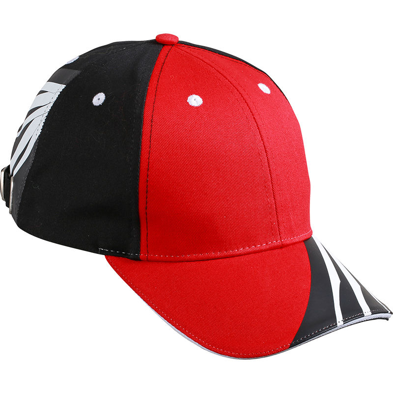 Casquette personnalisée classique 6 panneaux | Rebi Rouge