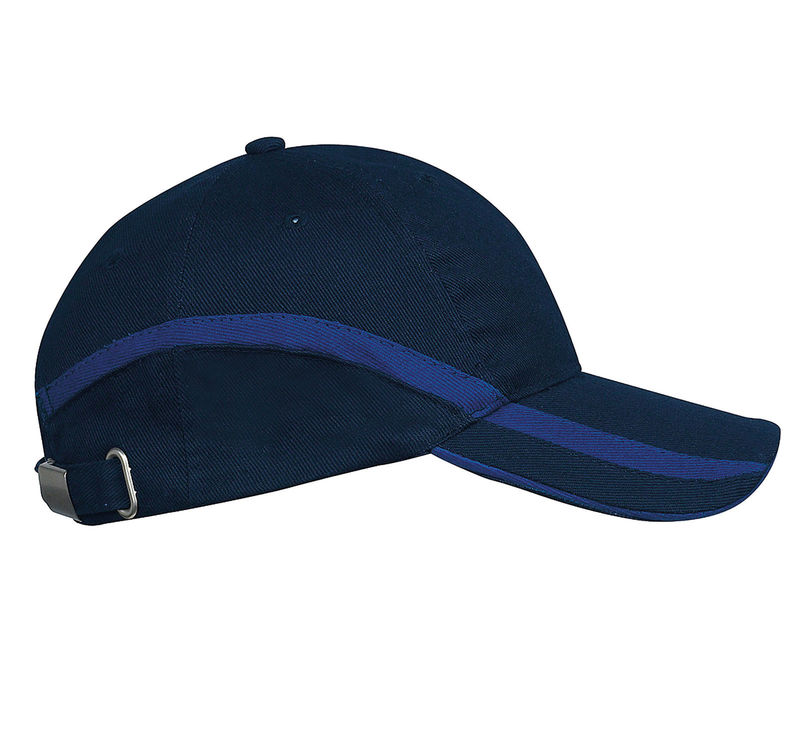 Casquette personnalisée classique 6 panneaux | Team Marine Bleu royal