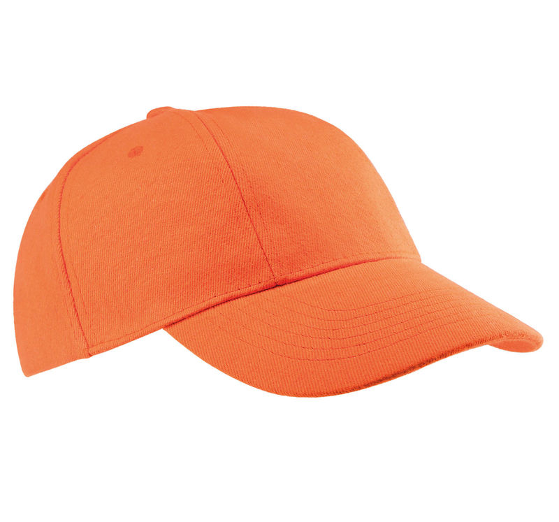 Casquette personnalisée classique 6 panneaux | Xale Orange