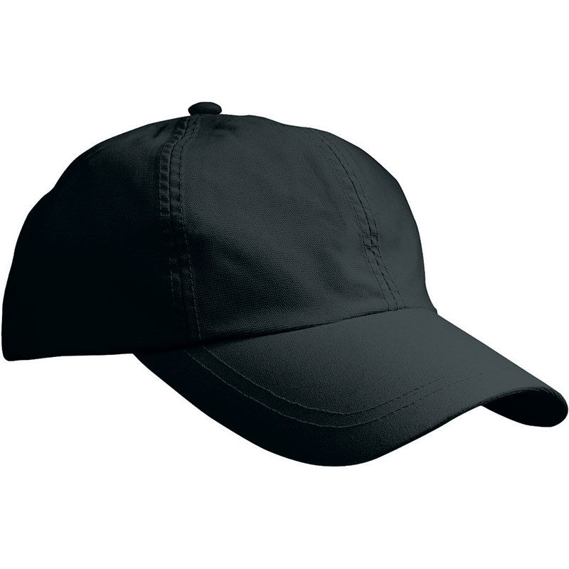 Casquette personnalisée classique 6 panneaux | Zudi Noir