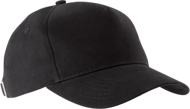 Casquette personnalisée classique 5 panneaux | Action Ii Noir