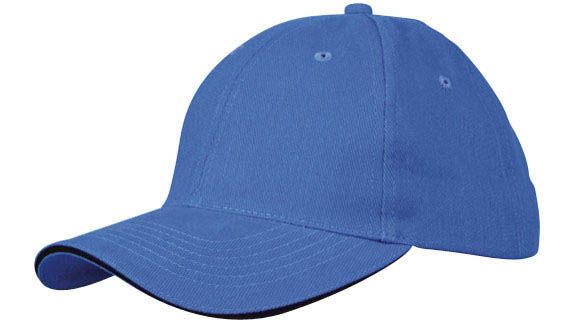 Casquette personnalisée classique 6 panneaux | Cussipi Bleu ciel