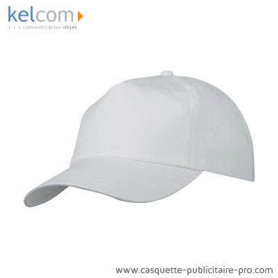 Casquette promo personnalisé Blanc