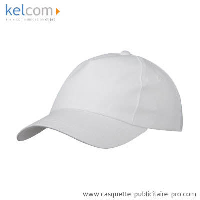 Casquette promo publicitaire Blanc