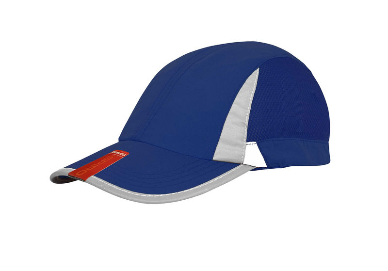 Casquette publicitaire classique 4 panneaux | Spiro Sport Marine Blanc 1