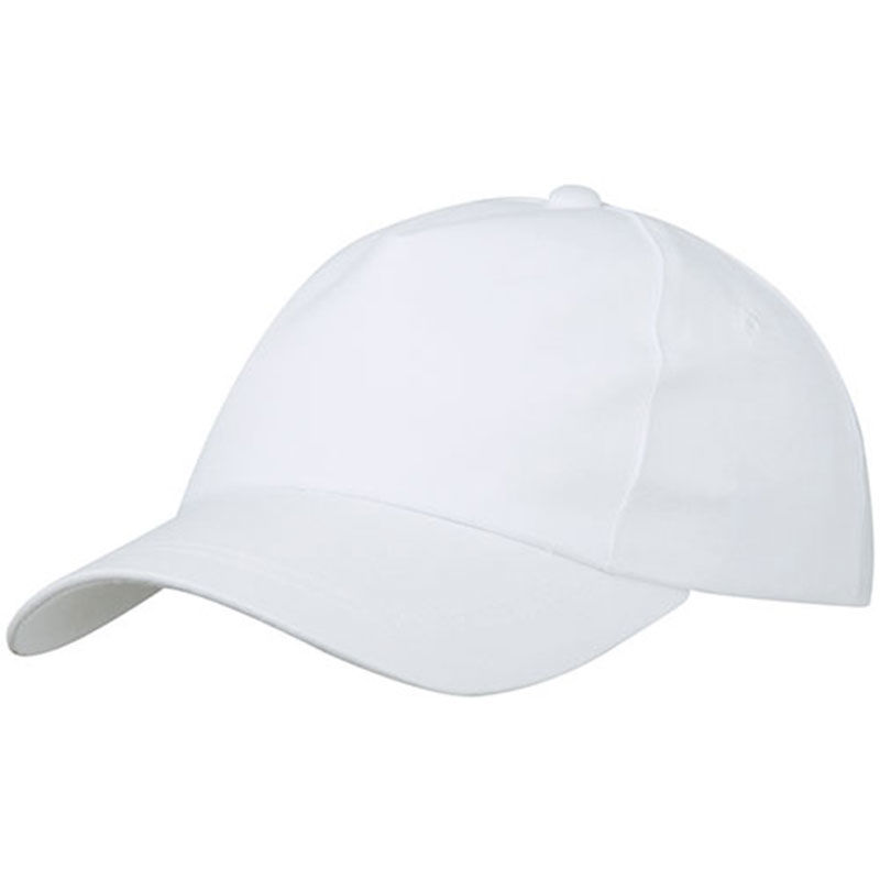 Casquette publicitaire 5 panneaux | Yoju Blanc