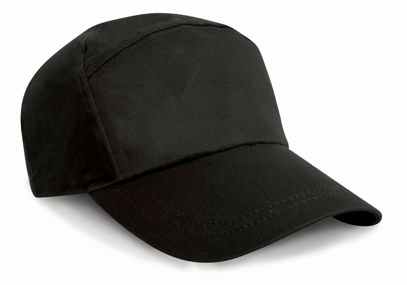 Casquette publicitaire classique 7 panneaux | Promo Sport Noir 1