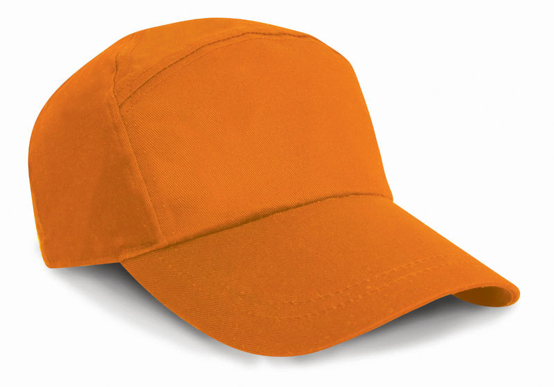 Casquette publicitaire classique 7 panneaux | Promo Sport Orange 1