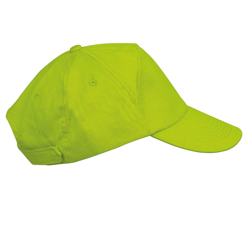 Casquette publicitaire classique 5 panneaux | Bahia Lime