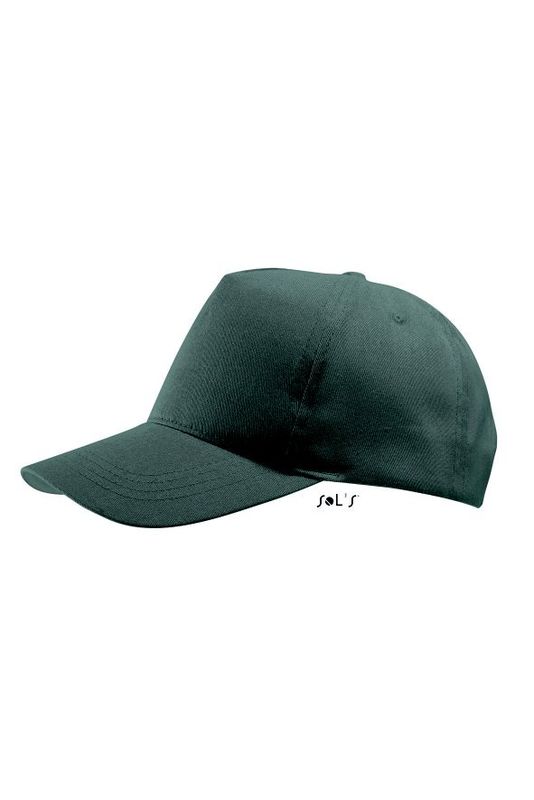 Casquette publicitaire classique 5 panneaux | Buzz Gris foncé