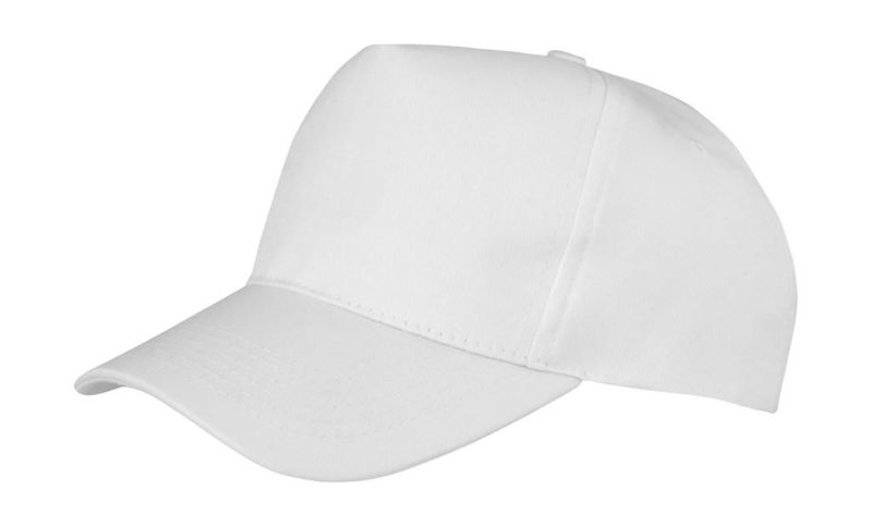 Casquette publicitaire classique 5 panneaux | Conagi Blanc