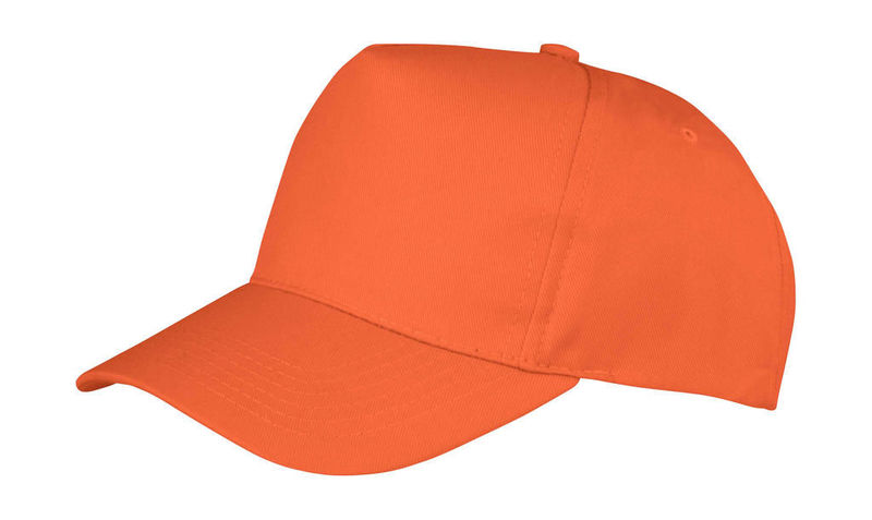 Casquette publicitaire classique 5 panneaux | Conagi Orange