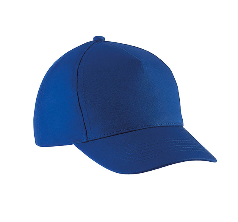 Casquette publicitaire classique 5 panneaux | Fovy Bleu royal