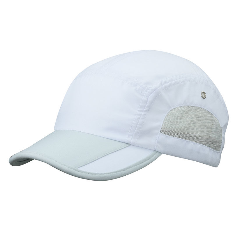 Casquette publicitaire classique 5 panneaux | Hocy Blanc Gris clair