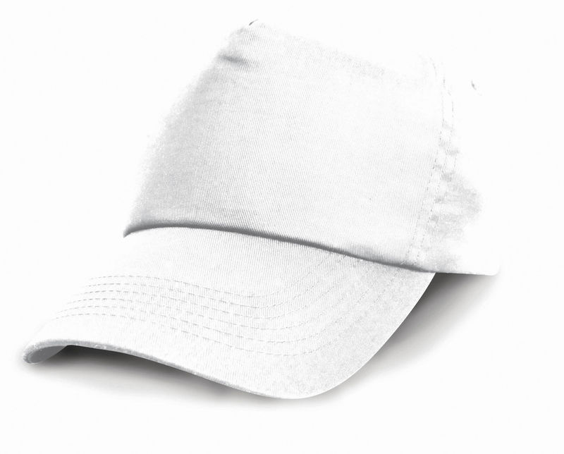 Casquette publicitaire classique 5 panneaux | Nyko Blanc 1