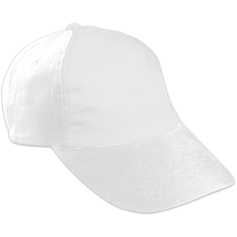 Casquette publicitaire classique 5 panneaux | Role Blanc