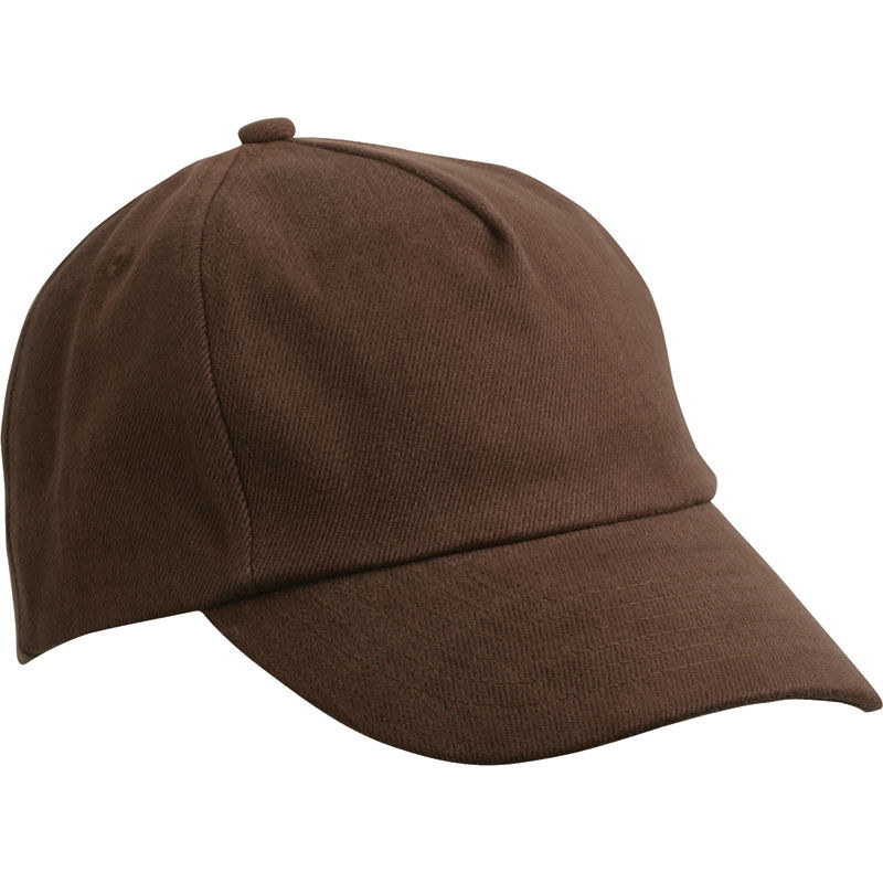 Casquette publicitaire classique 5 panneaux | Role Brun foncé